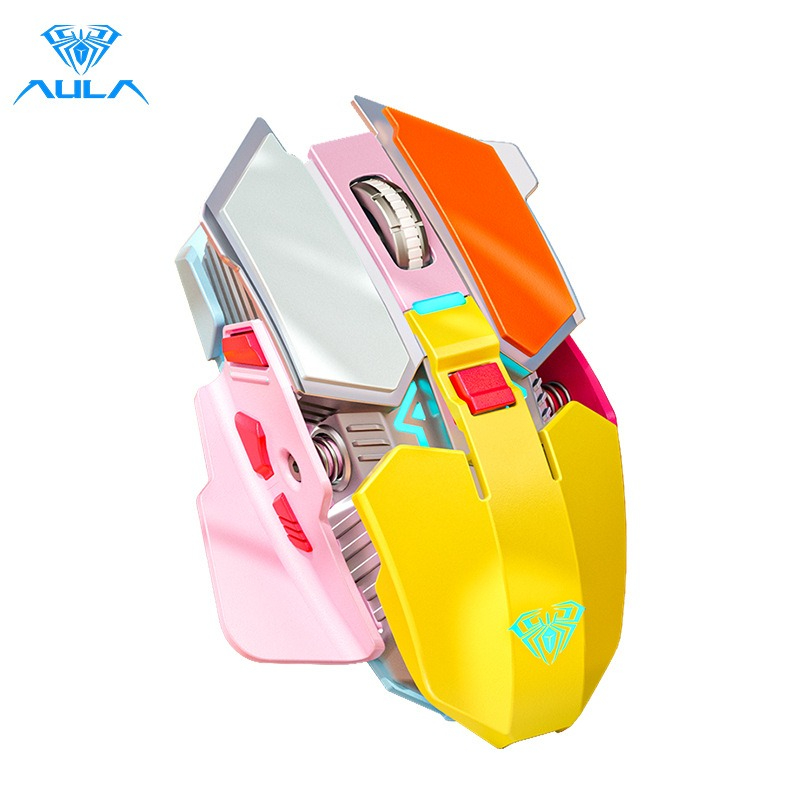 Laptop Accessories Productivity - AULA SC300 2.4Ghz Kablosuz Şarj Edilebilir