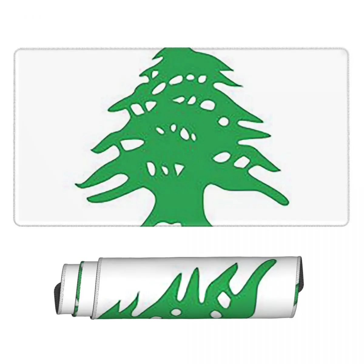 Laptop Accessories Lebanon - Büyük Mouse Pad Lübnan Bayrağı Oyuncu