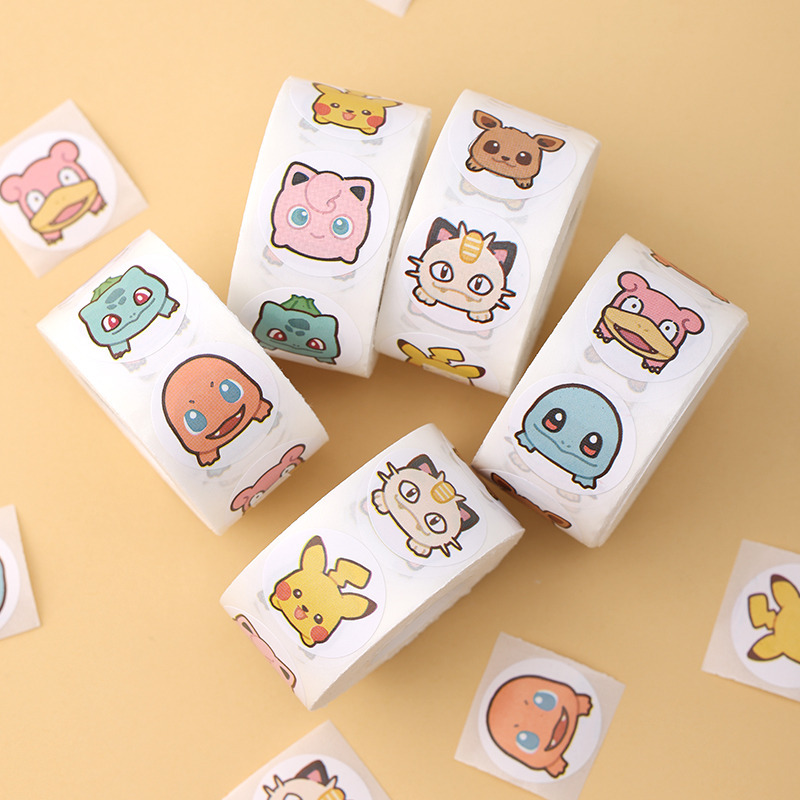 500 adet Rulo Karikatür Pokemo - Laptop Accessories Kids incelemesi ve fiyatı