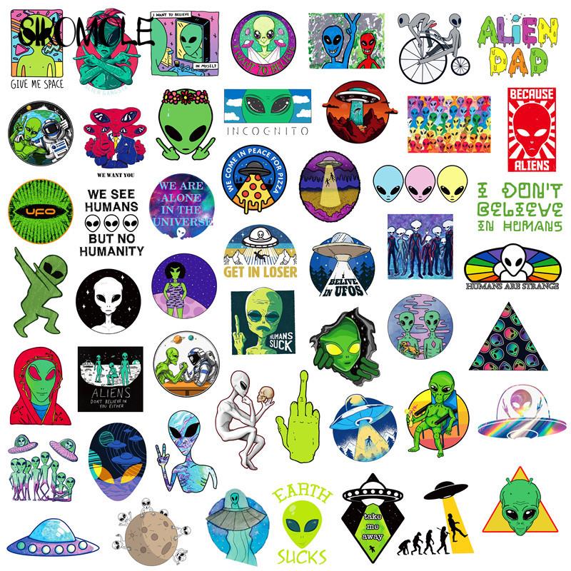 10/30/50 adet dış uzay çıkartm - Laptop Accessories Kids incelemesi ve fiyatı