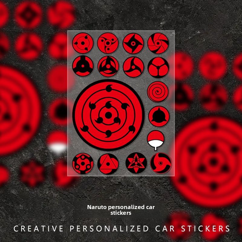 Sharingan Gözü Kesim Çıkartma  - Laptop Accessories For Gift incelemesi ve fiyatı